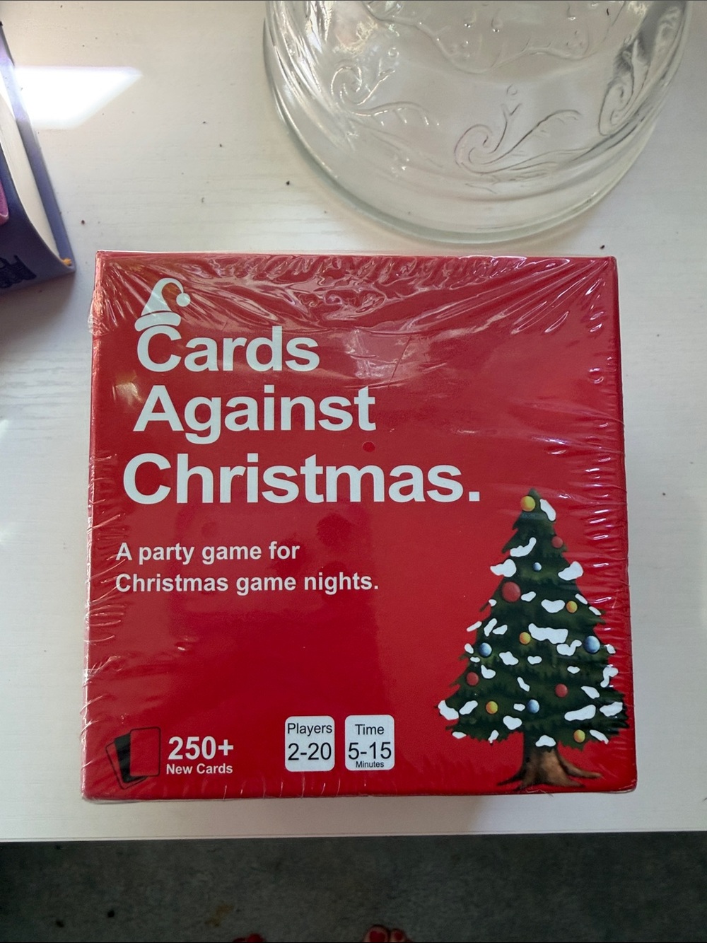 Cards Against Christmas Party Game - Red Holiday Edition